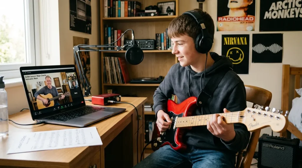 Melhores cursos de guitarra online